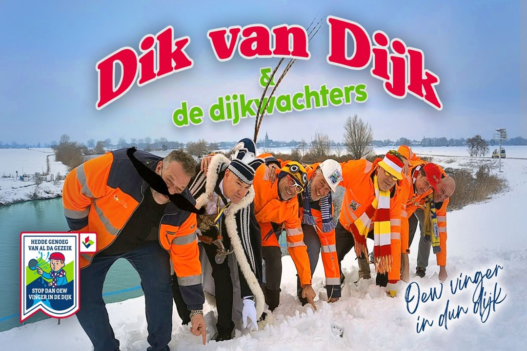 carnavalskraker ‘Oew vinger in dun dijk feestzanger René van Rooij